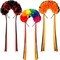 3 Pcs Halloween Flower Headband Day of the Dead Floral Headband Mexican Flower Crown Headband Halloween Festival Wedding Headband for Women Halloween Masquerade Bridal Party Dress up